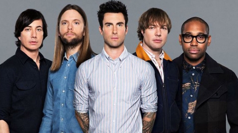 Maroon 5 cai para a segunda posição da parada de álbuns da Billboard