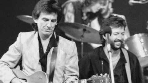 Eric Clapton anuncia novo disco com gravação inédita de George Harrison