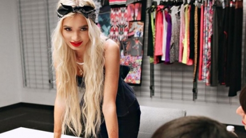 Pia Mia será o novo rosto da grife de Madonna