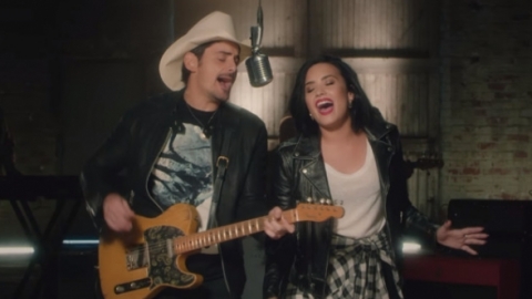 Assista ao clipe de "Without A Fight", dueto de Brad Paisley e Demi Lovato