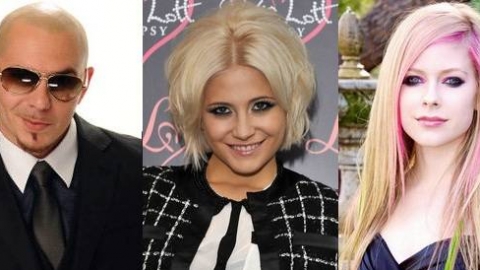Veja as novidades mais clicadas da semana: Pitbull, Pixie Lott e Avril Lavigne