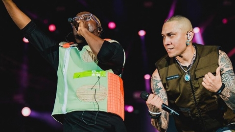 Black Eyed Peas levam Anitta ao palco do Rock in Rio e mostram que existe vida pós-Fergie