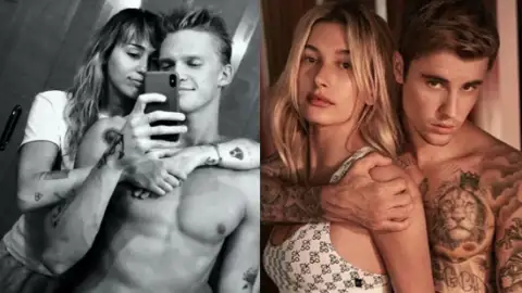 Justin Bieber se derrete ao ver corpo de Cody Simpson e brinca: "Encontro de casais?"