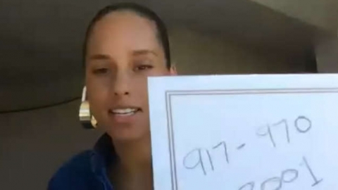 Alicia Keys reescreve "My House" de Flo Rida e dá telefone para que fãs lhe mandem mensagens